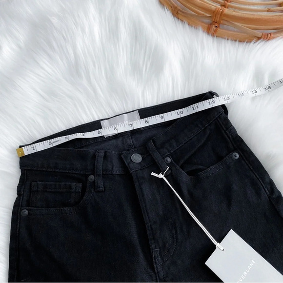 Everlane The Mid Rise Skinny Jeans Black Ankle Length NEW NWT Classic size 24 - Picture 12 of 14